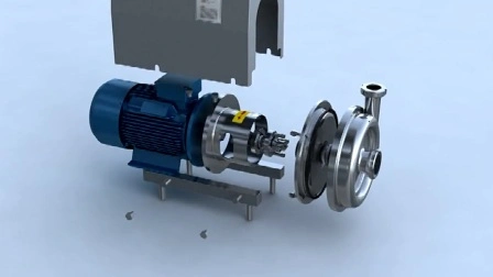Pompa centrifuga verticale orizzontale in acciaio inossidabile di grado sanitario/pompa acqua/pompa per il trattamento dell'acqua